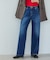 【新作デニム/快適に美シルエット見せ】MAKE×DENIM WIDE