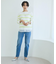 【新作デニム/快適に美シルエット見せ】MAKE×DENIMスリムストレート