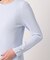 【アンサンブル可/洗える】ワイドリブニット
