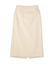 【洗える/後ろウエストゴム】オックスアイラインスカート