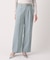 シャンブレーワイドパンツ
