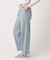 シャンブレーワイドパンツ