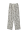【Munich】ワイドレッグイージーパンツ／flower
