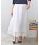 スクエアメッシュスカート