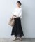 スクエアメッシュスカート