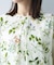 ボタニカルブラウス