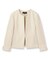 【洗える/短ジャケ】ミニマルシルエットジャケット