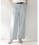 スラブワイドパンツ