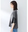 【洗える／袖シアー／Tシャツ風】袖シアープルオーバー