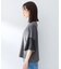 【洗える／袖シアー／Tシャツ風】袖シアープルオーバー