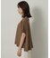 【アンサンブル可/品のある透け感】Tシャツ風ニットトップス
