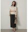 【アンサンブル可/上品な清涼感】コンパクト5分袖ニット