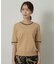 【アンサンブル可/上品な清涼感】コンパクト5分袖ニット