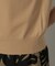 【アンサンブル可/上品な清涼感】コンパクト5分袖ニット