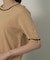 【アンサンブル可/きれいめ/通勤】コンパクト5分袖ニット