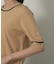 【アンサンブル可/きれいめ/通勤】コンパクト5分袖ニット