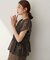 ヴィンテージドットブラウス