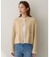 【ジャケットライク/秋羽織り】ファンシーヤーンツイードニットカーディガン