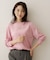 【アンサンブル可能/オンオフ使える】シルクウールカシミヤプルオーバー