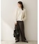 【きれいめカジュアル】スウェットライクニットプルオーバー