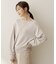 【大人の抜け感/8色展開】ボリュームスリーブニットプルオーバー