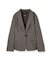 【セットアップ】ウールブレンドテーラードジャケット