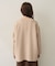 【ゆったり/軽い】マフラー付きリバーコート