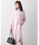 ロングシャツワンピース
