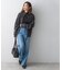 前後2WAYミックスツィードニット