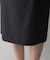 【SET UP】ウールシルクブレンドタイトスカート
