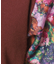 【セットアップ可／手洗い可】アート花柄シャンタン袖ニット＜ミュルーズモダン（Ｒ）＞