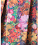 【セットアップ可／ウエストゴム／手洗い可】アート花柄シャンタンスカート＜ミュルーズモダン（Ｒ）＞