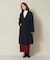 【肌あたりやわらか／ロングシーズンOK】裏リブロング着流しコート