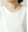 【手洗い可】Vネックプルオーバー×サテンスカートSET