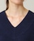 【マシンウォッシャブル】ふわもち深Vニット