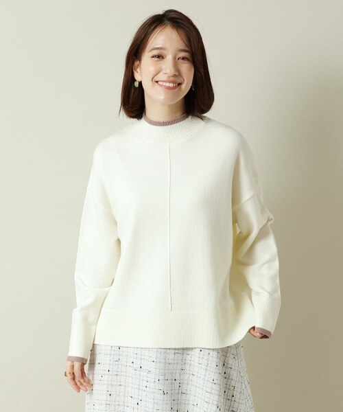 手洗い可】配色ジャカードニット｜イッツデモの通販｜&mall（アンド