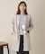【通勤】カットフェイクスエードコート