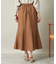 【ウエストゴム／洗濯機OK】リネン混マーメイドスカート