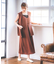 【接触冷感／吸水速乾／洗濯機OK／イージーケア】ジレ×キャミワンピースセット＜ラク服シリーズ＞