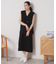 【接触冷感／吸水速乾／洗濯機OK／イージーケア】ジレ×キャミワンピースセット＜ラク服シリーズ＞