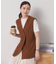 【接触冷感／吸水速乾／洗濯機OK／イージーケア】ジレ×キャミワンピースセット＜ラク服シリーズ＞