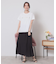 【手洗い可】箔ロゴプリントTシャツ