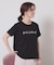 【手洗い可】箔ロゴプリントTシャツ