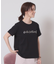 【手洗い可】箔ロゴプリントTシャツ