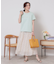 【手洗い可】箔ロゴプリントTシャツ