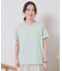 【手洗い可】箔ロゴプリントTシャツ