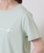【手洗い可】箔ロゴプリントTシャツ