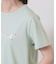 【手洗い可】箔ロゴプリントTシャツ