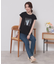 【手洗い可】フォトフレンチTシャツ