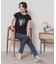 【手洗い可】フォトフレンチTシャツ